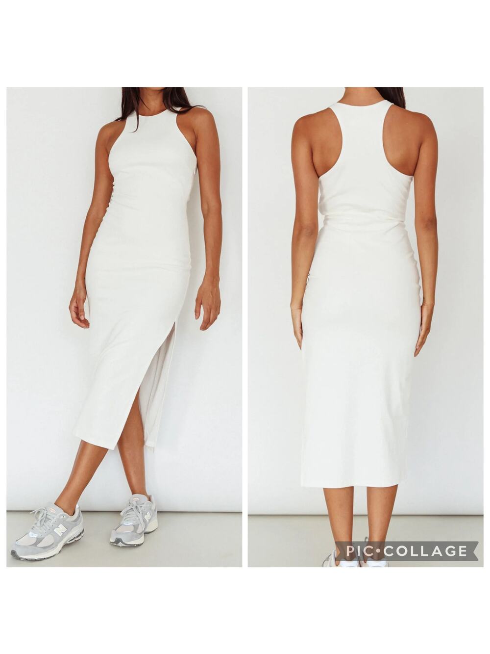 New with Tags FORE Racerback Midi Dress